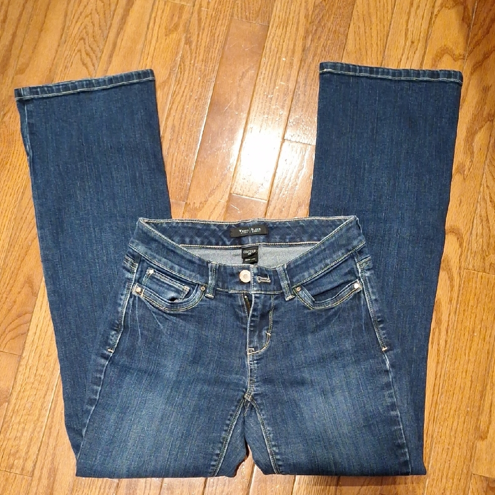White House Black Market Indigo Straight Leg Jeans